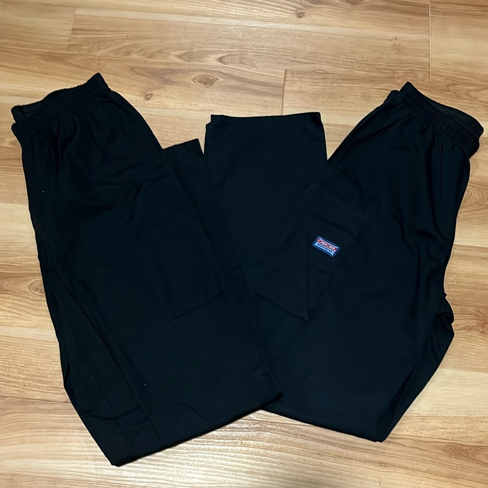 Black Scrub Pants